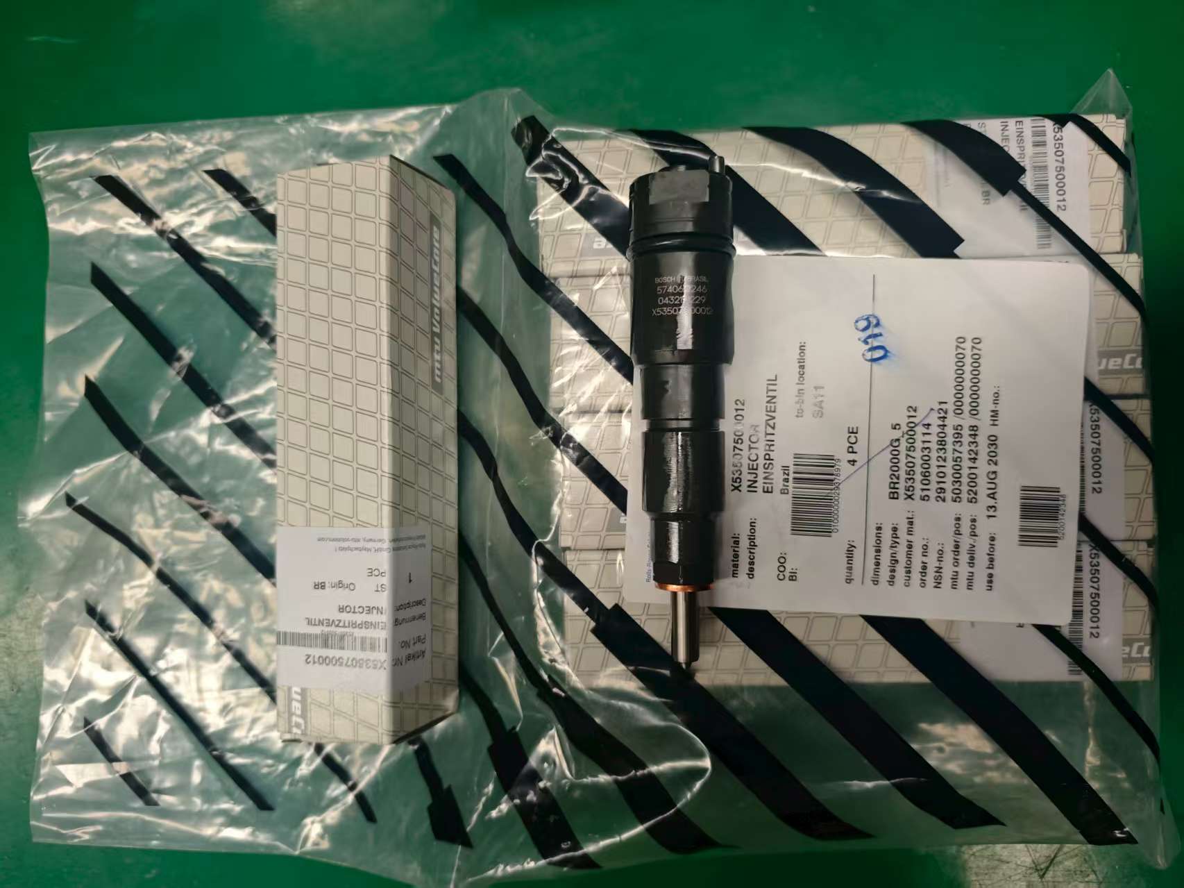 MTU發(fā)動機噴油器X53507500012